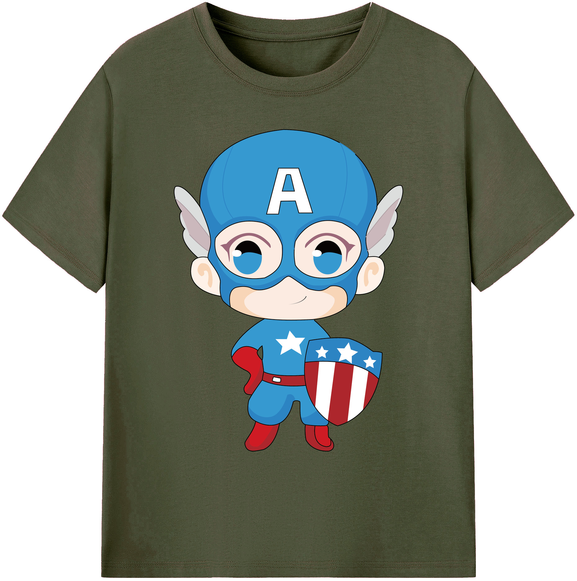 （画像用） アベンジャーズ The Avengers 綿100％ メンズ半袖Tシャツ｜肌触りやわらか＆通気性